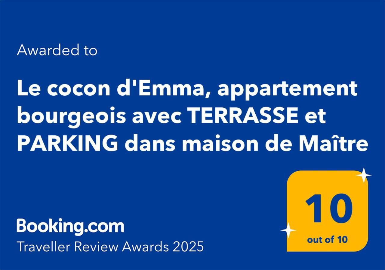 Le Cocon D'Emma, Appartement Bourgeois Avec Terrasse, Et Parking Gratuit Dans Maison De Maitre Strasbourg Ngoại thất bức ảnh